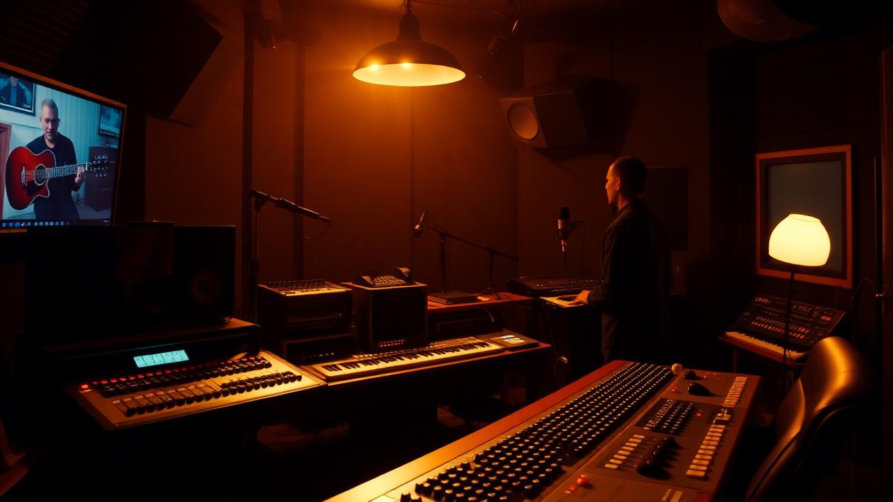 Late Afternoon Light - studio session